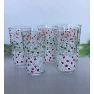 Confetti Glasses 10 oz -set of 5